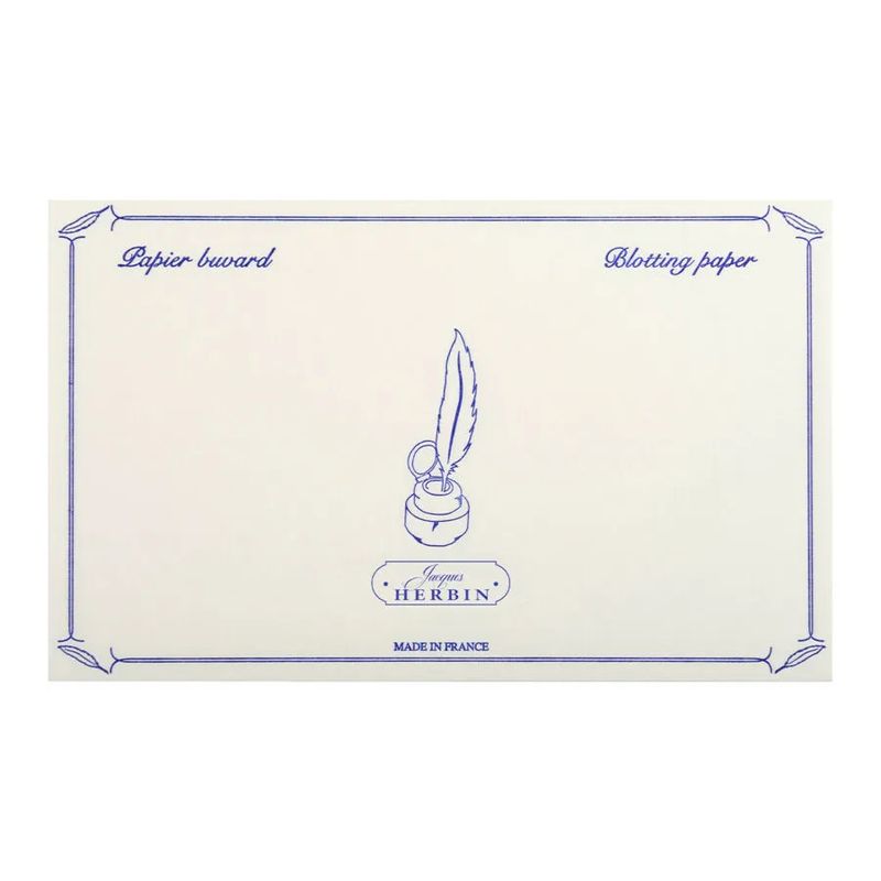 J. Herbin White Blotter Paper (pack of 10)
