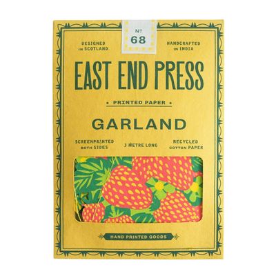 Fruit Sewn Paper Garland