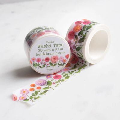 Dahlias Washi Tape