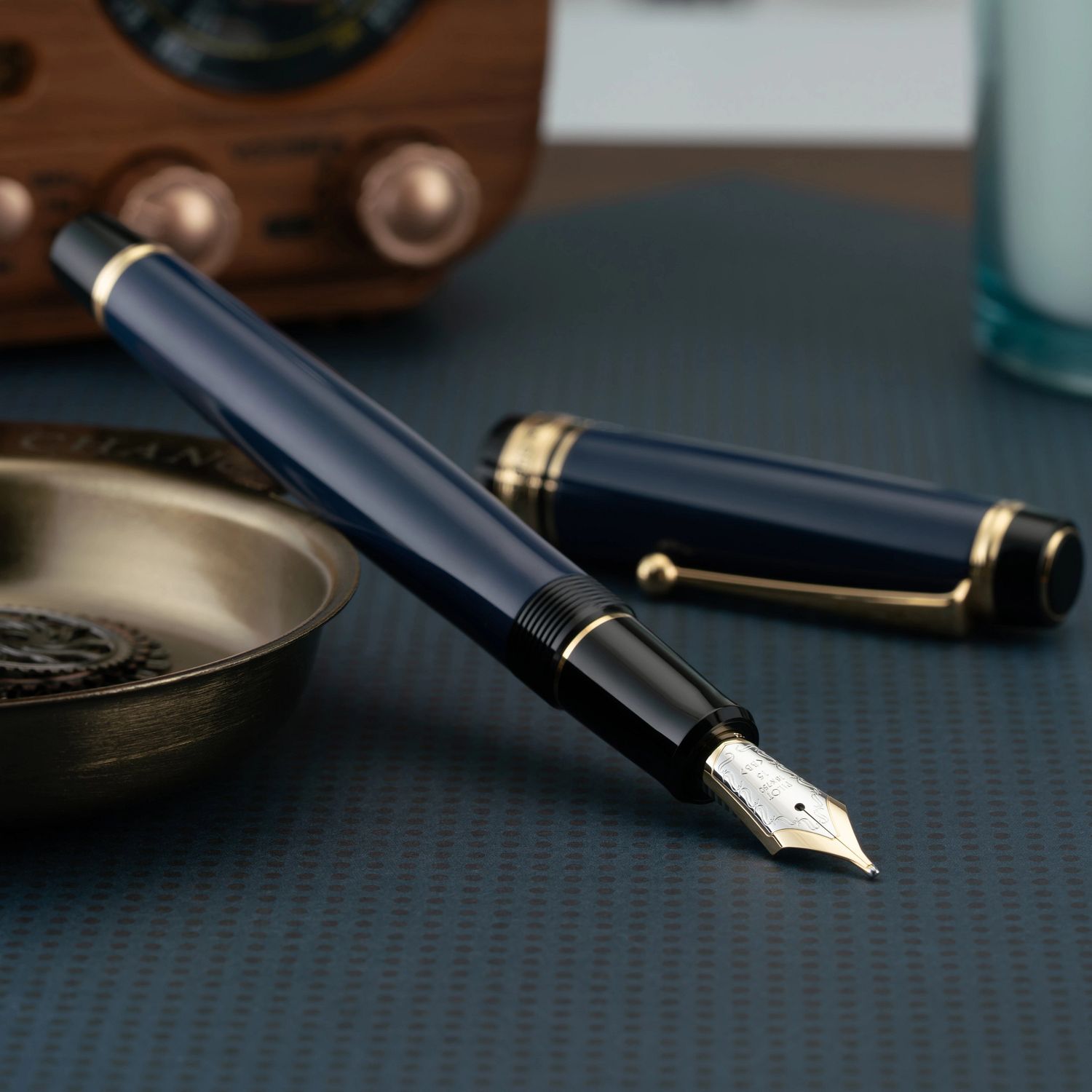 Pilot Custom 845 Prussian Blue Fountain Pen