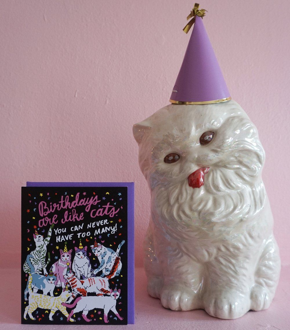 Birthday Cats Card