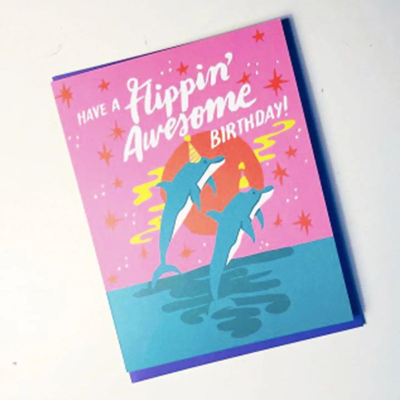 Flippin' Awesome Birthday Card