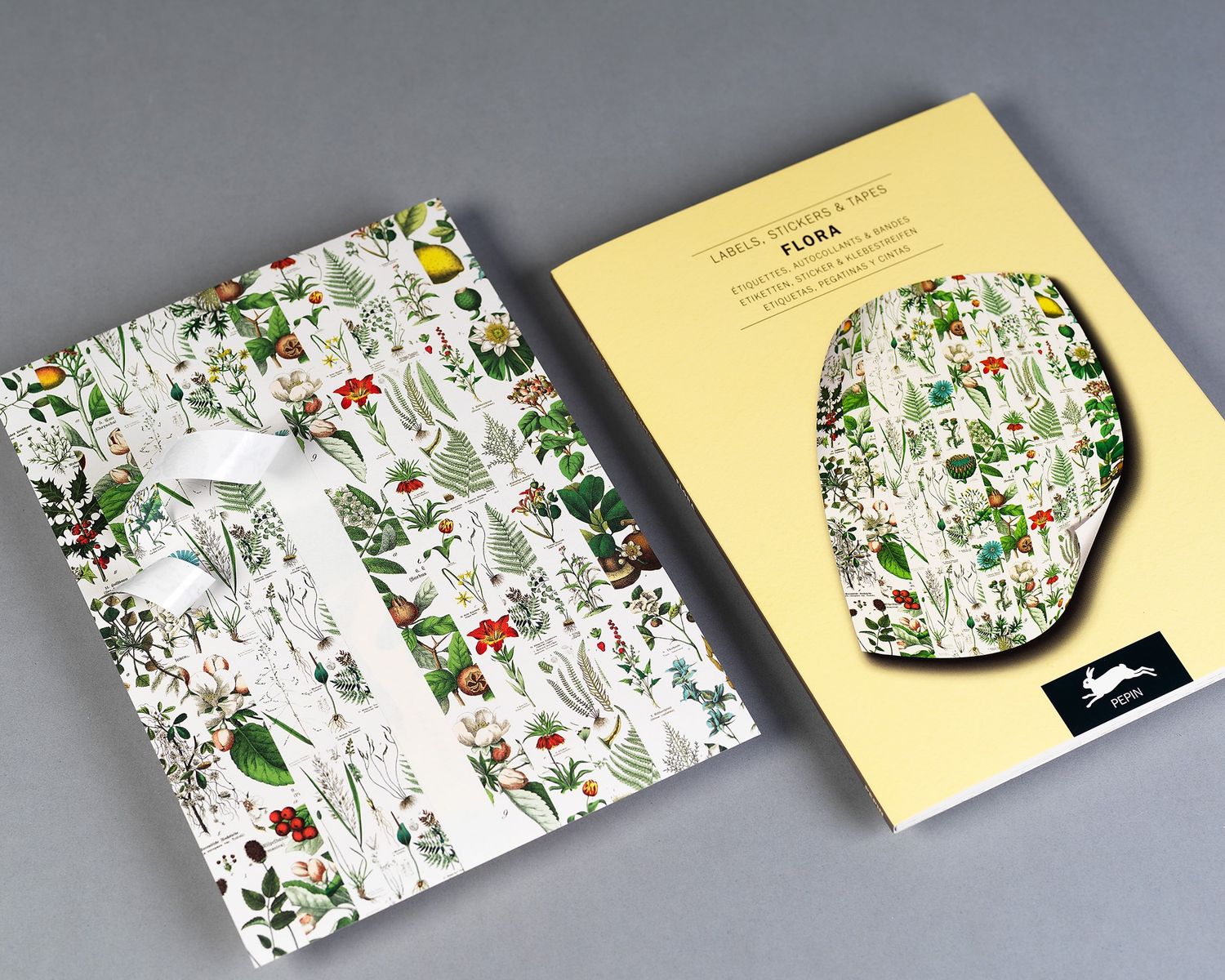 Pepin Press Flora Label Sticker &amp; Tape Book