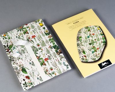 Pepin Press Flora Label Sticker &amp; Tape Book