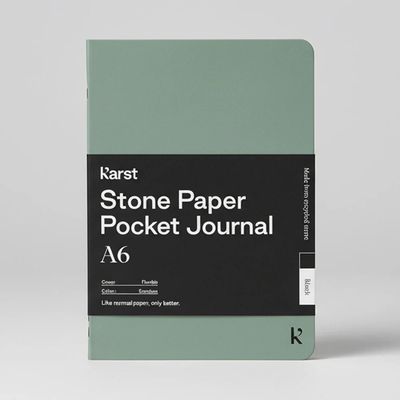 Karst A6 Pocket Journal - Eucalyptus (Blank)