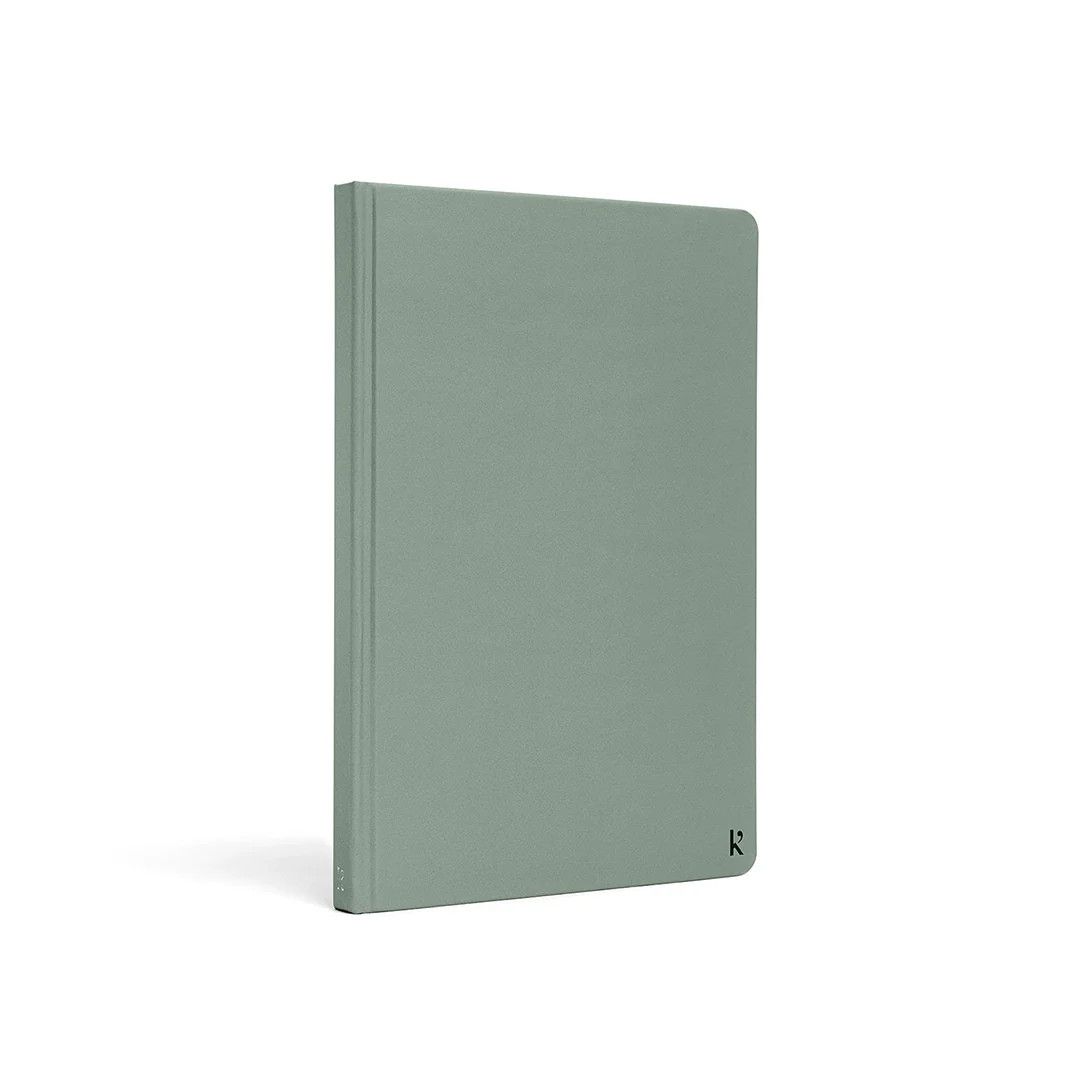 Karst A5 Hardcover Grid Eucalyptus