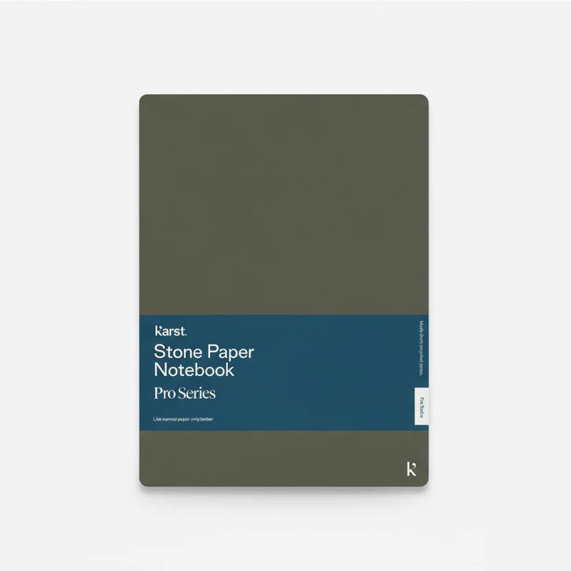 Karst Pro Series Notebook - B5 Agenda - Olive (Lined)