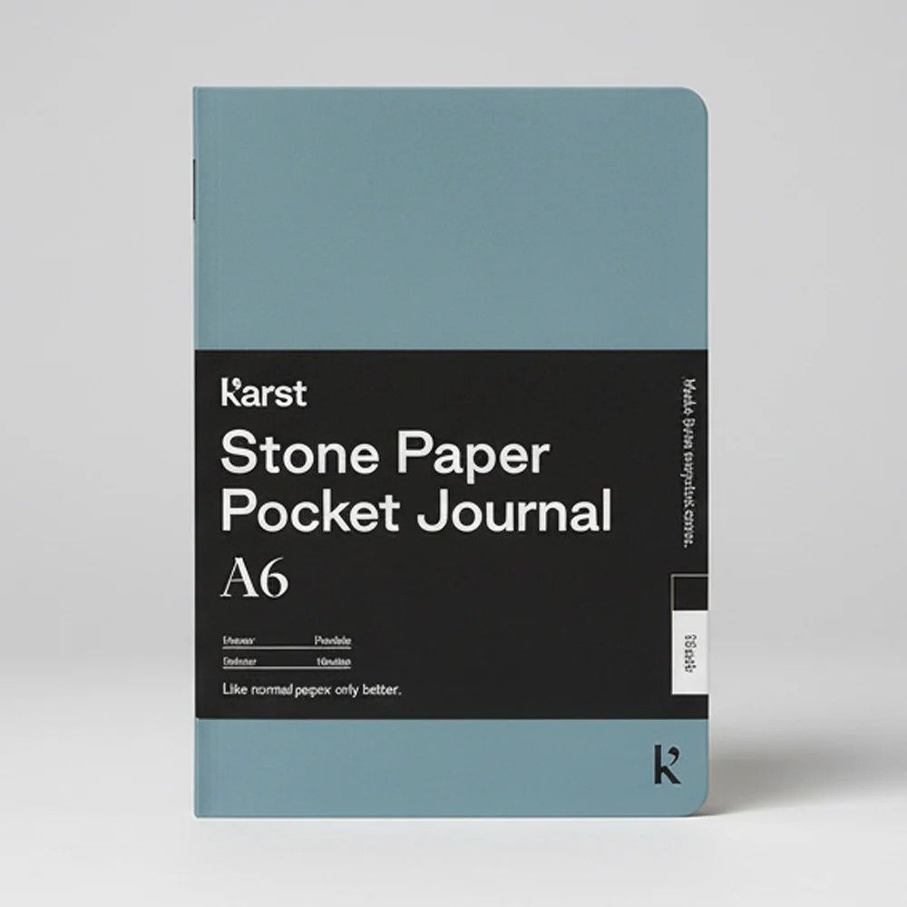 Karst A6 Pocket Journal Blank Glacier