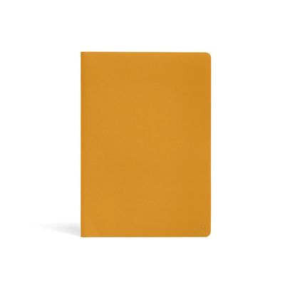 Karst A5 Softcover Notebook Blank Turmeric