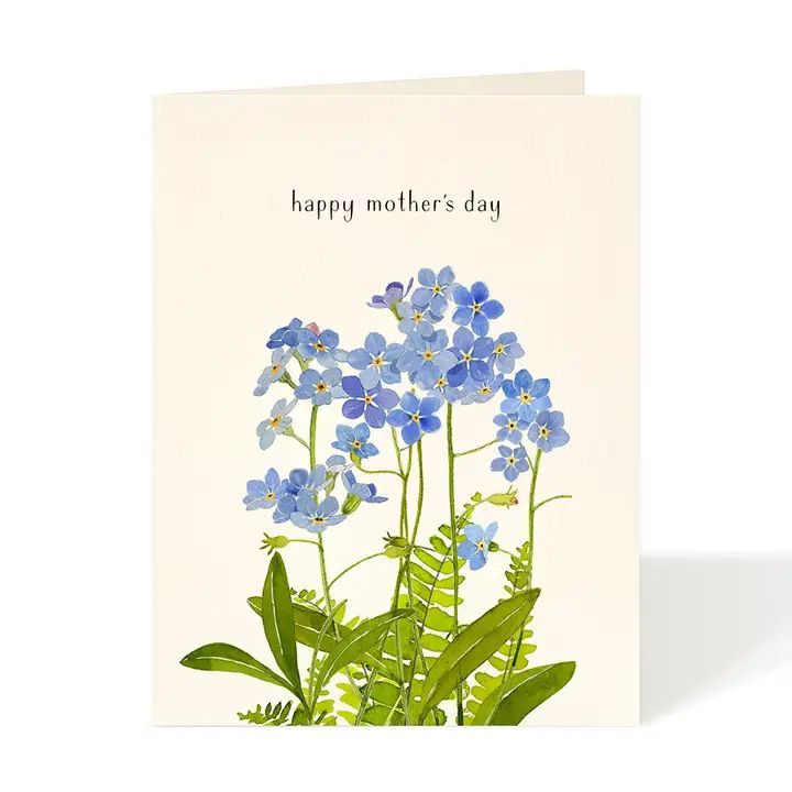Forget-Me-Not Blossoms Mother's Day Card