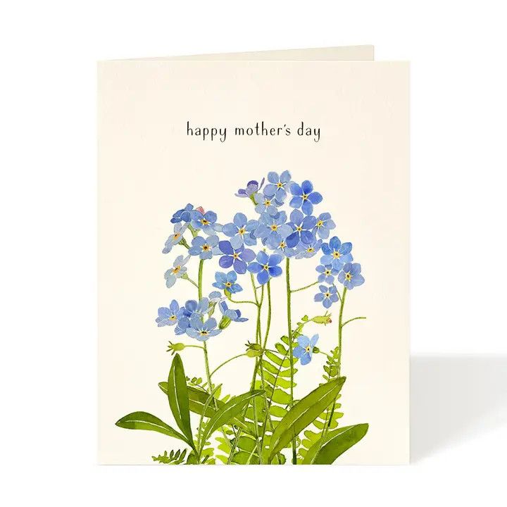 Forget-Me-Not Blossoms Mother's Day Card