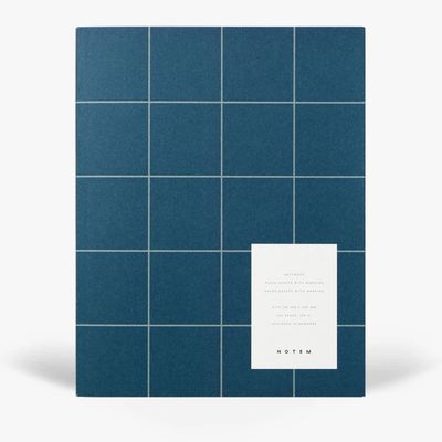 NOTEM Uma Notebook, Large - Dark Blue