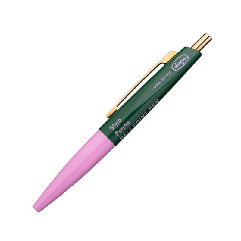 Anterique Mini Ballpoint - Pink &amp; Green