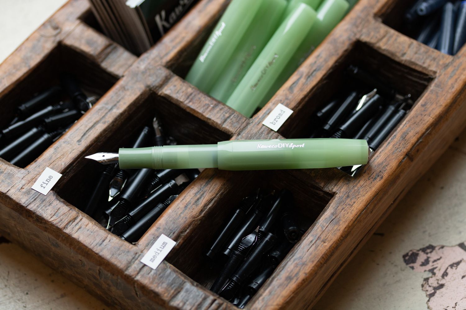 Kaweco DIY Sport Glow Green Fountain Pen