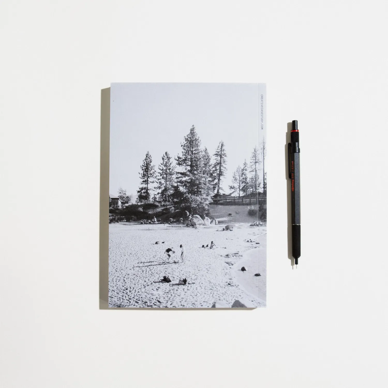 Dot Grid A5 Layflat Notebook - Alpine