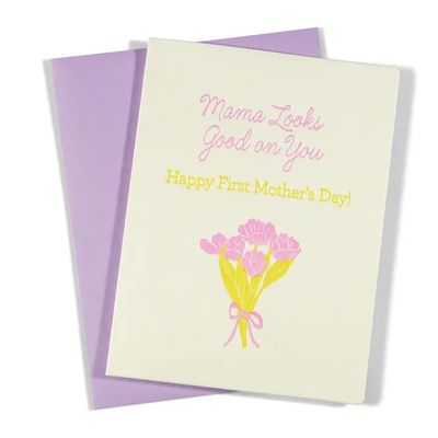 First Mother's Day Letterpress Card