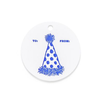 Gift Tags - Birthday Hat (pack of 6)