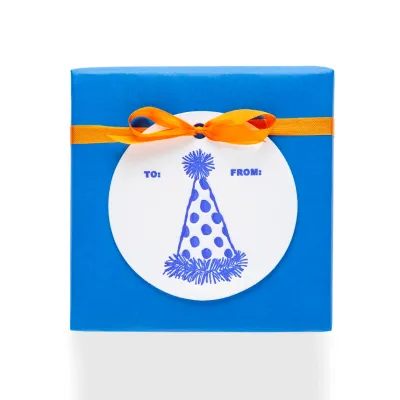 Gift Tags - Birthday Hat (pack of 6)