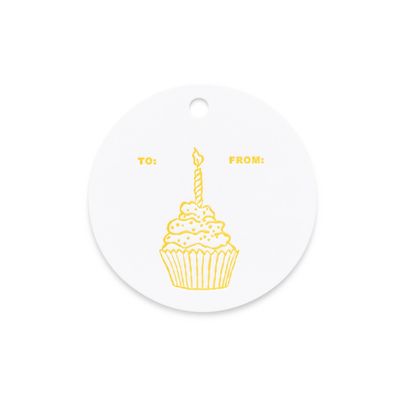 Gift Tags - Cupcake (pack of 6)