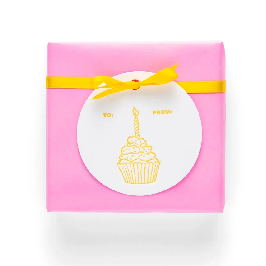 Gift Tags - Cupcake (pack of 6)