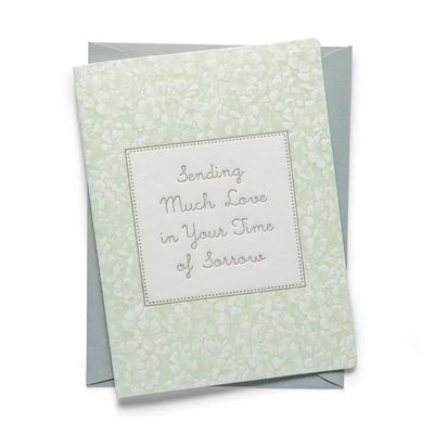 Sending Love Letterpress Card