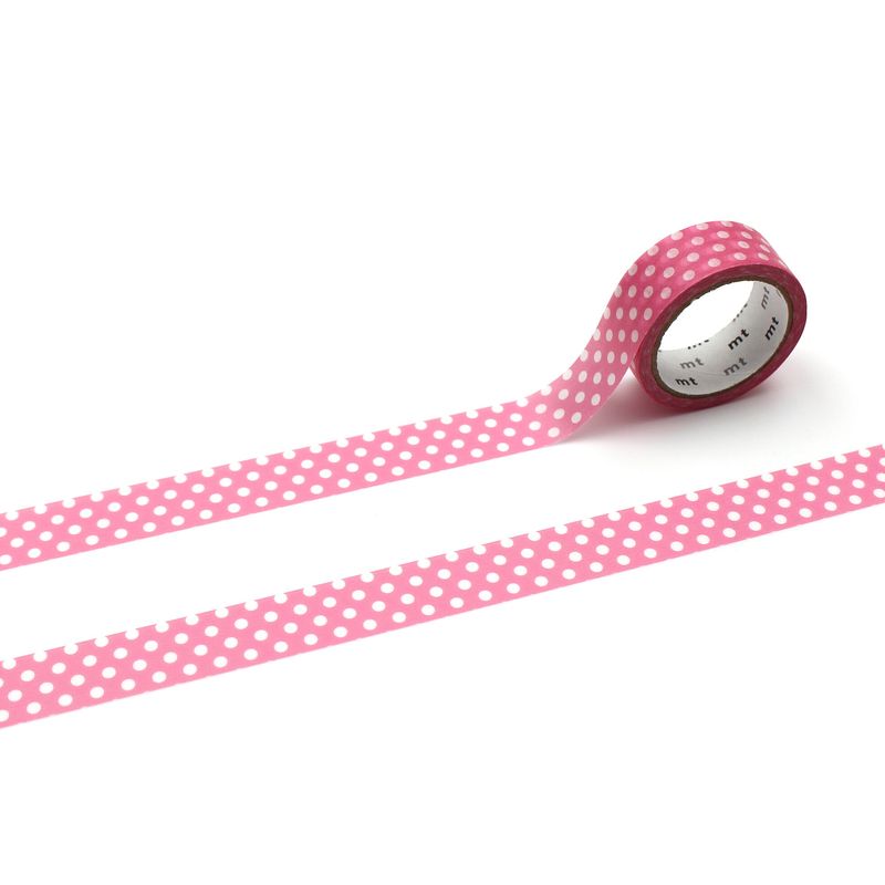 mt Dot Aurora Pink Washi Tape