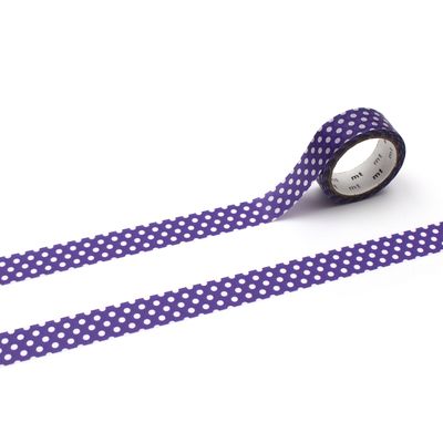 mt Dot Deep Purple Washi Tape