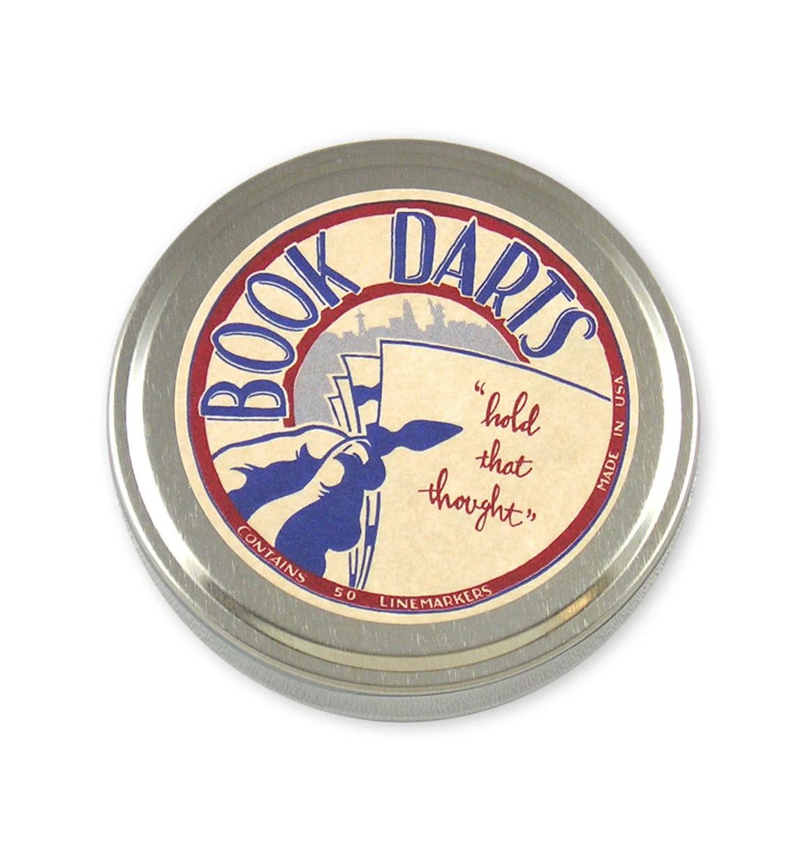 Brass Book Darts (tin of 50)
