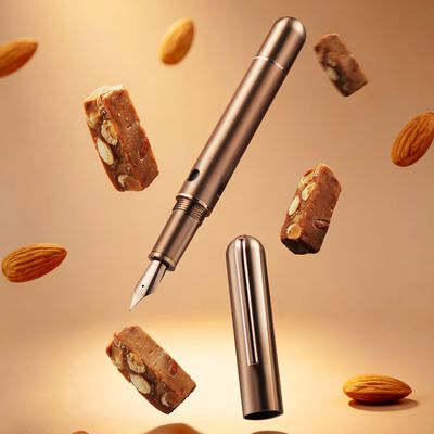 Nahvalur Nautilus Ti Toffee Fountain Pen