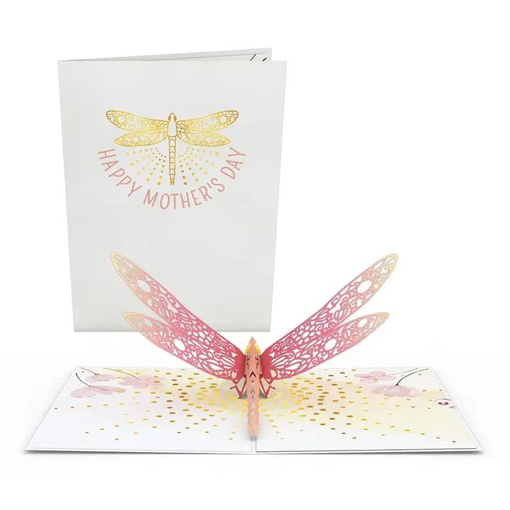 Mother's Day Dragonfly Pop-Up Card