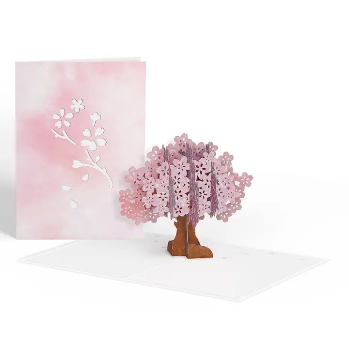 Cherry Blossom TinyPop Pop-Up Card