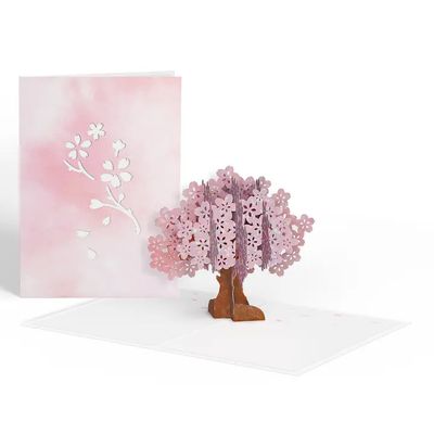 Cherry Blossom TinyPop Pop-Up Card