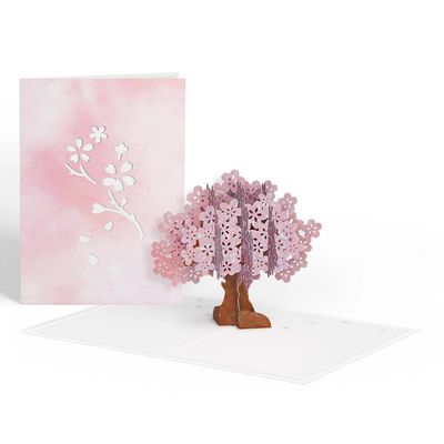 Cherry Blossom TinyPop Pop-Up Card
