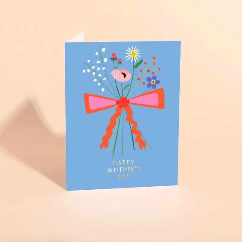Mini Bouquet Mother's Day Card