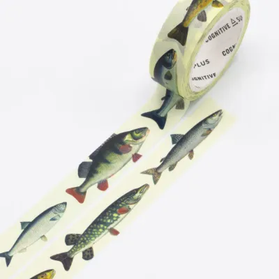 Freshwater Fish Washi Tape