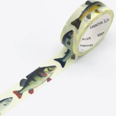 Freshwater Fish Washi Tape