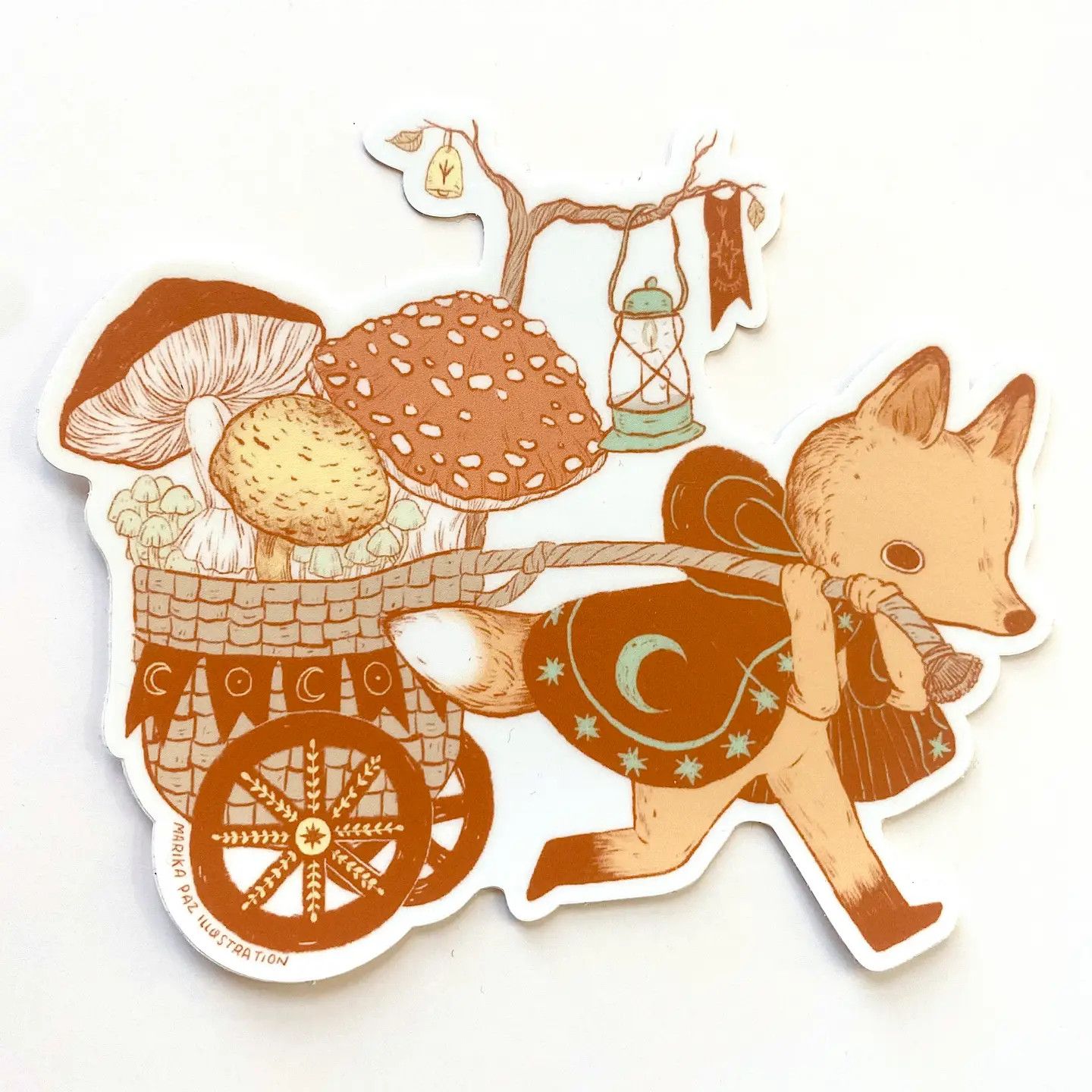 Mushroom Forager Sticker