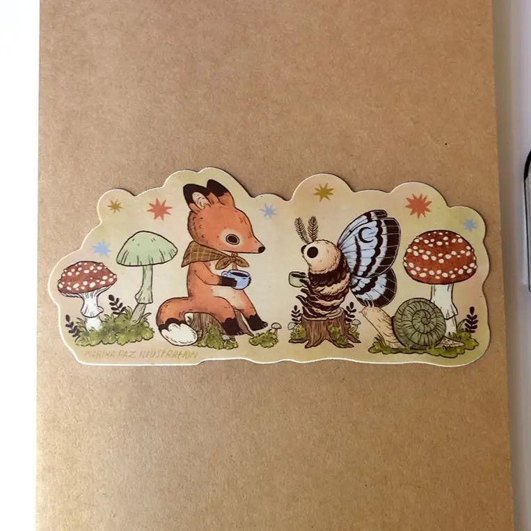 Tea Time Sticker