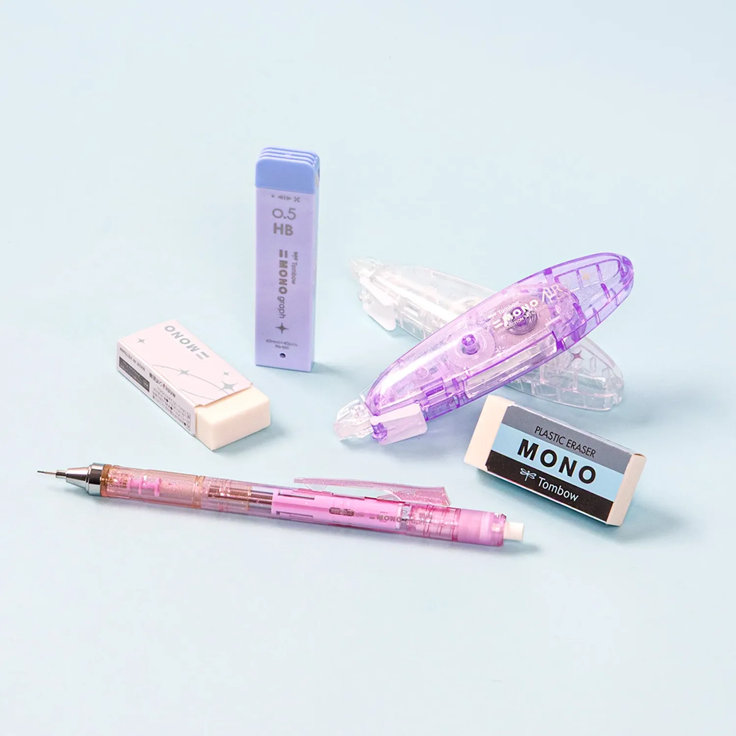 Rose Shimmer Stationery Set