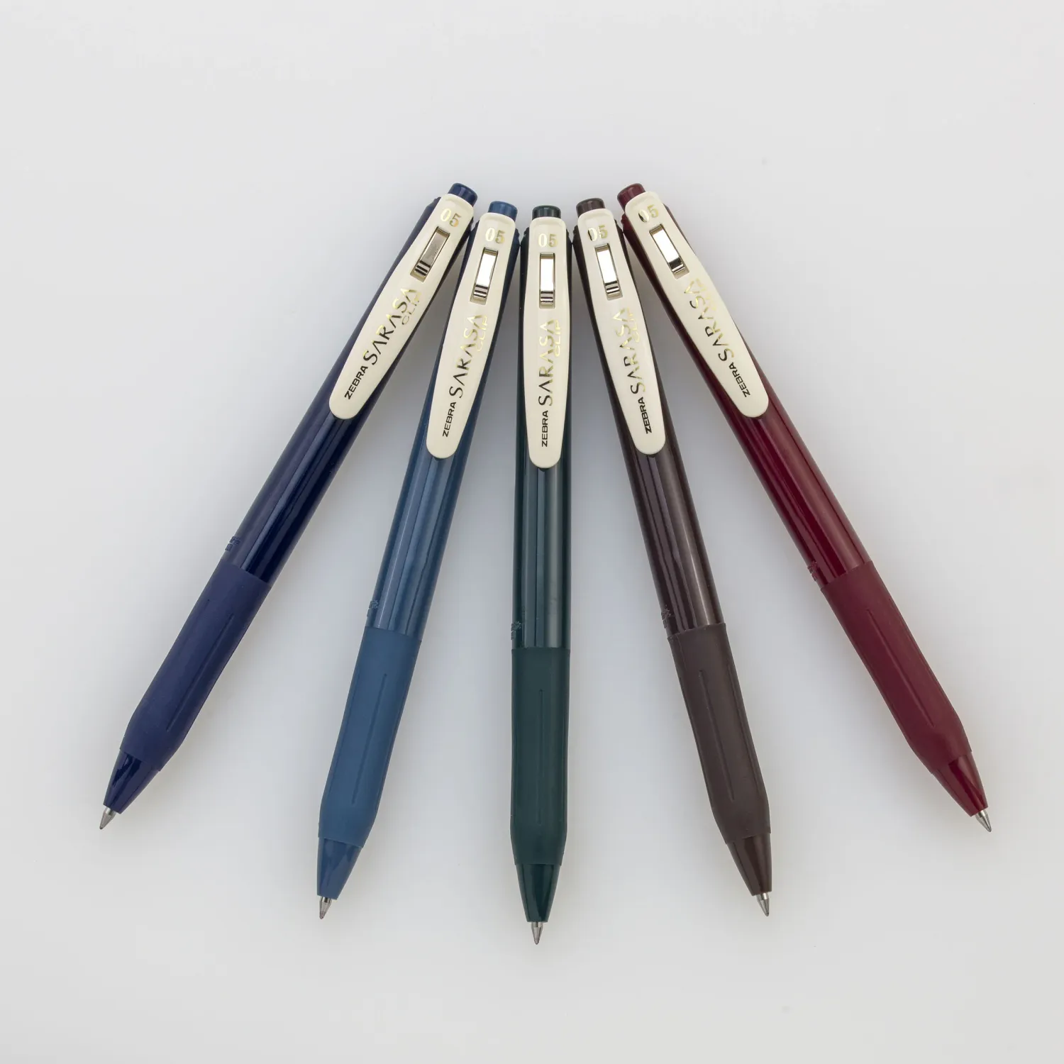 Sarasa Clip Vintage Colors Gel Retractable