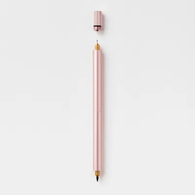 Tom's Studio Lumos Pro Refillable Duo Tip Pen - Rose Gold