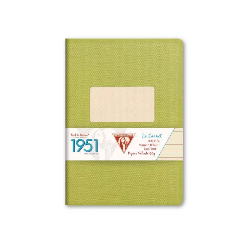 Clairefontaine 1951 Notebook A5 SB Lined Green