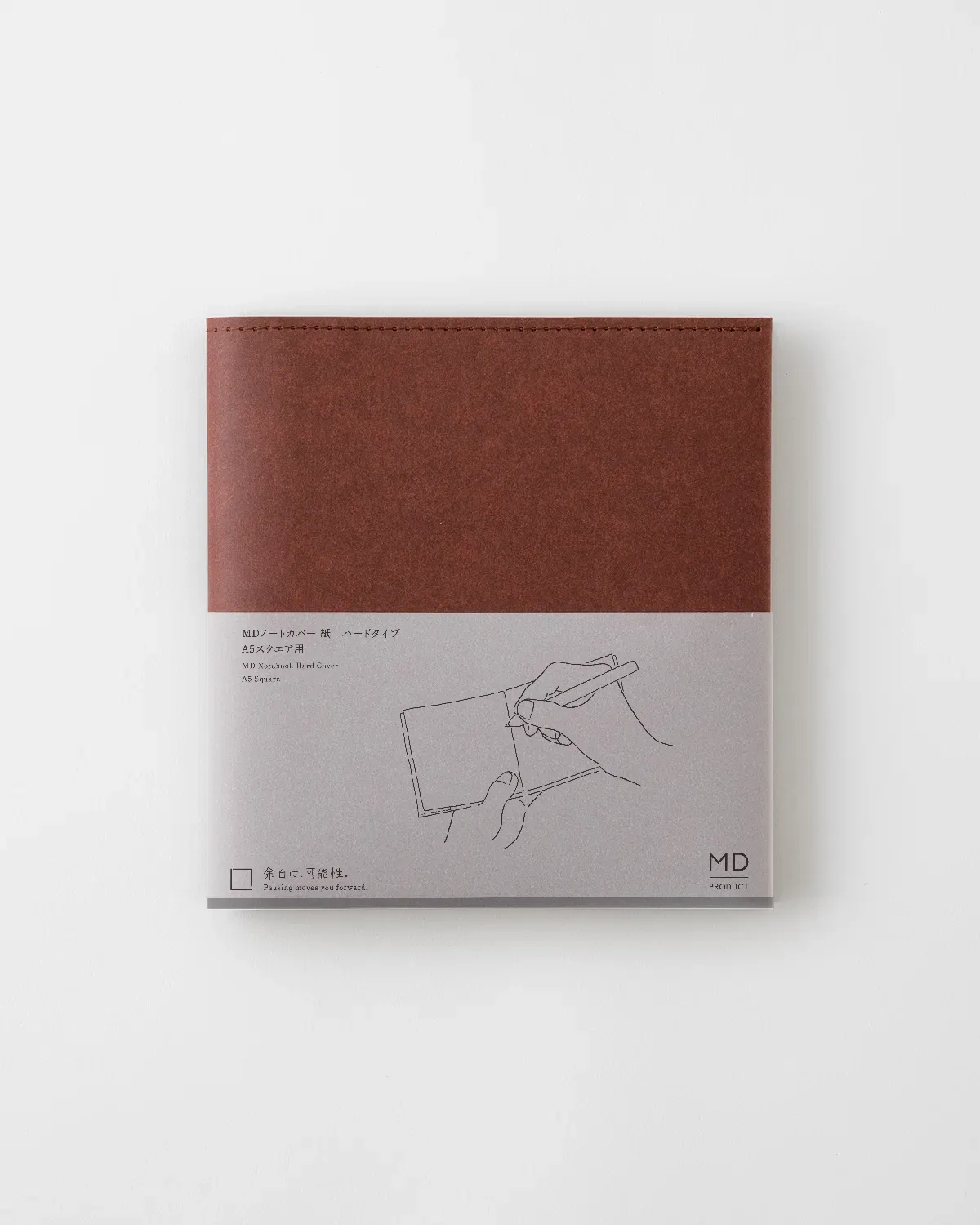 Midori MD Notebook Cover A5 Square Paper Hard