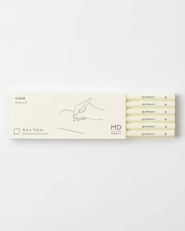 Midori MD 6 Piece Pencil Set (B lead)