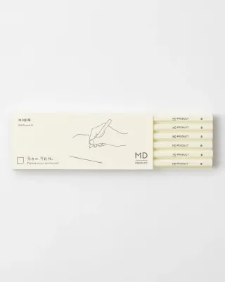 Midori MD 6 Piece Pencil Set (B lead)