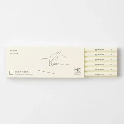 Midori MD 6 Piece Pencil Set (B lead)