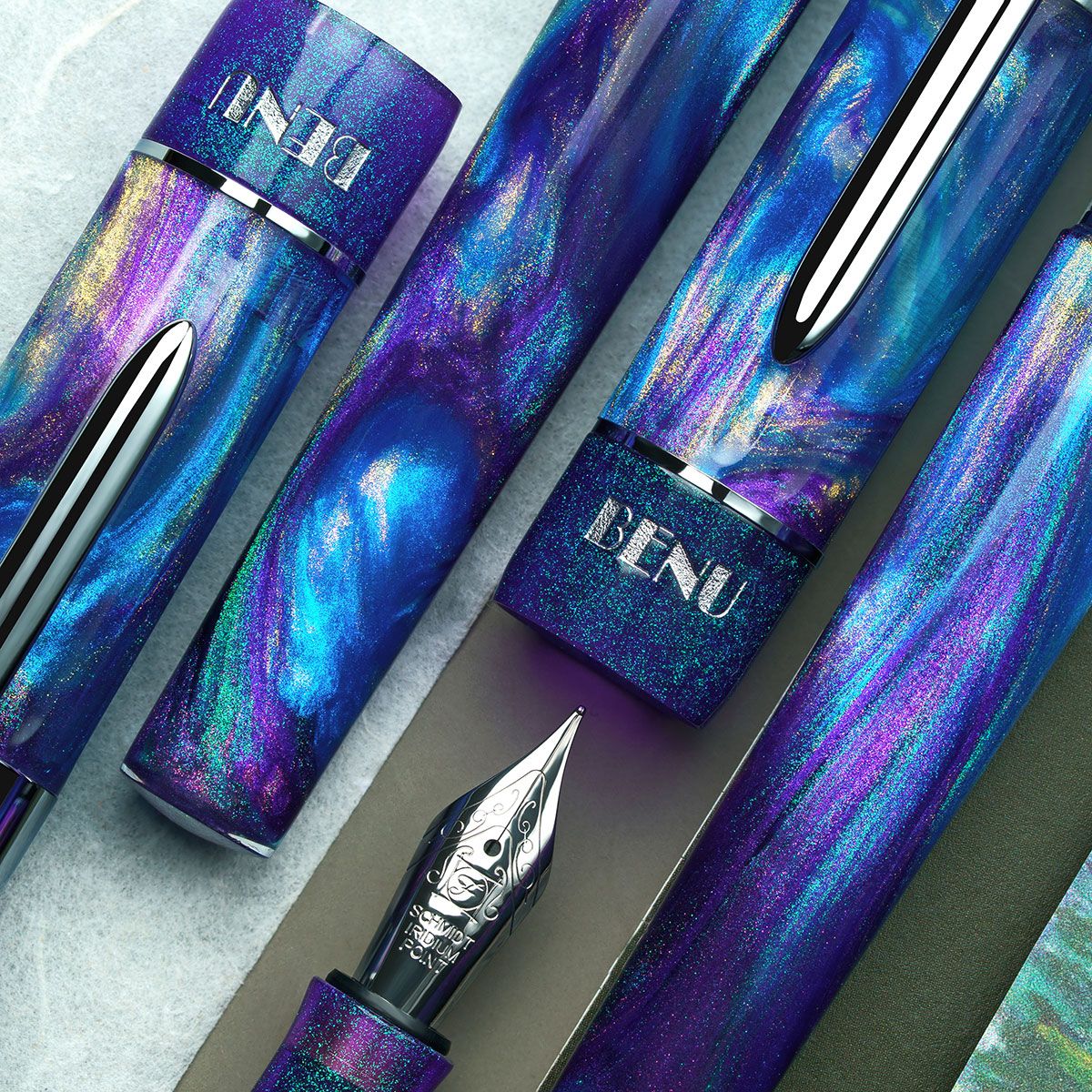 BENU Tribute Monet Fountain Pen