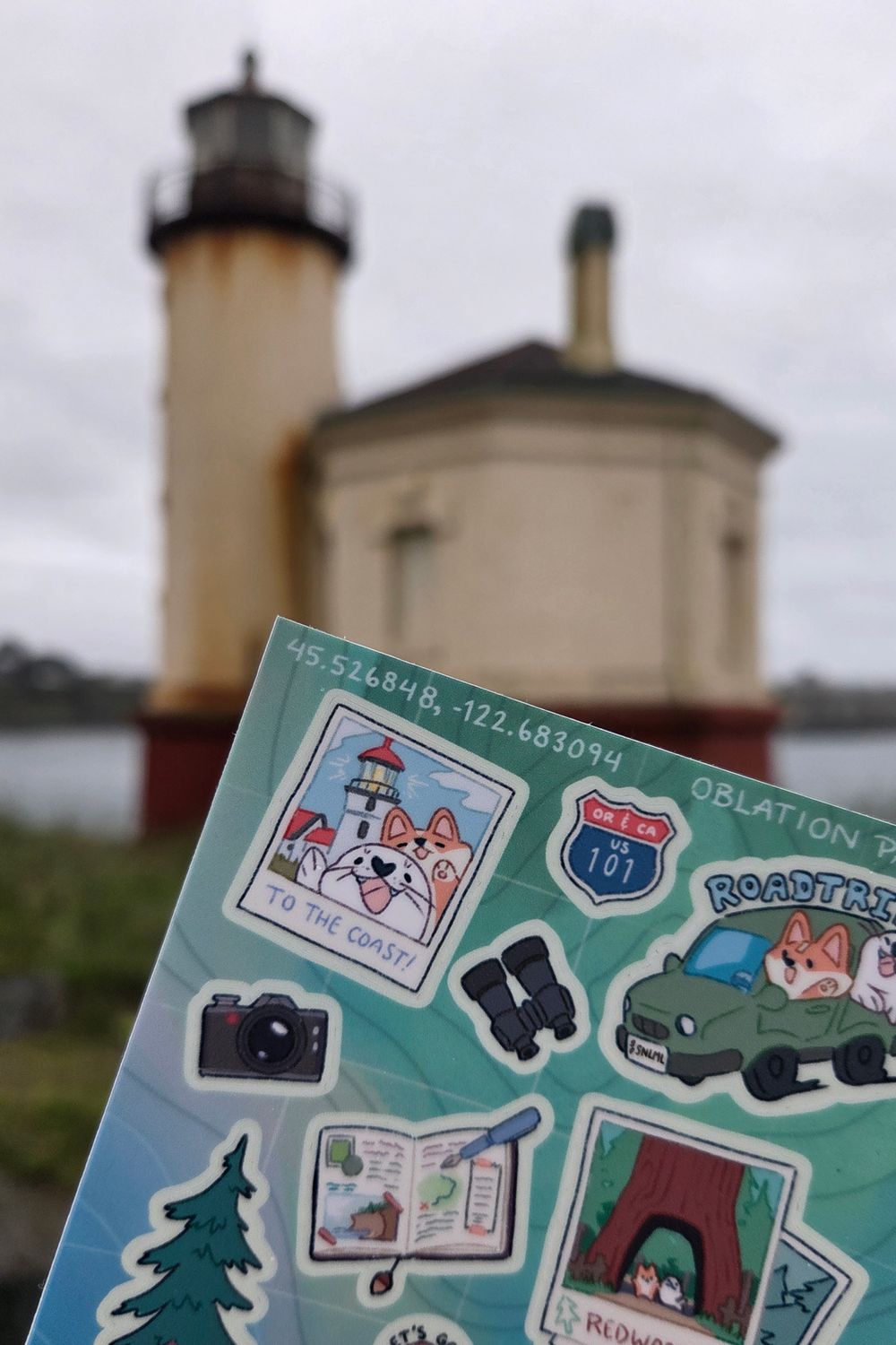Oblation San Francisco Stationery Fest Sticker Sheet