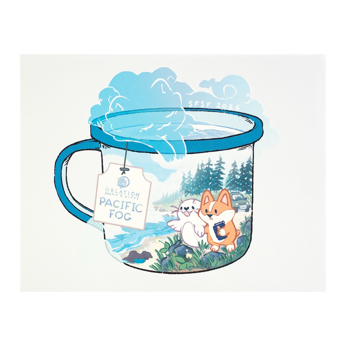 Oblation San Francisco Stationery Fest Mini Print