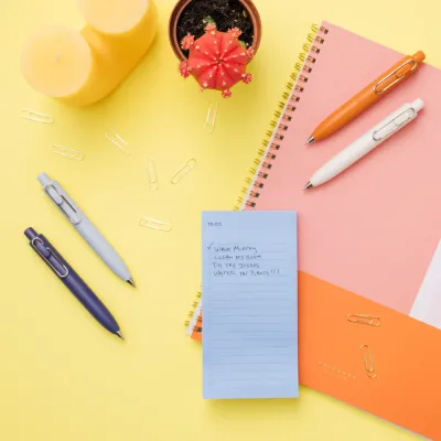 Uni-ball One P Gel Pen 0.38mm - Black Ink